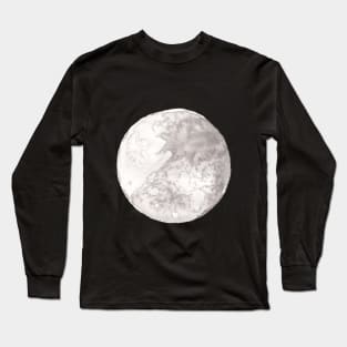 Full Moon Long Sleeve T-Shirt